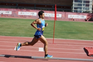 Em outra disputa, de 1.500m, Medeiros ficou em quatro lugar (Foto: Flávio Guto)