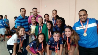  Equipe Campeã: Amanda, Luana Machado, Drielly, Marina, Keity, Carla Ângelo, Tamara, Maria Laura, Natalia, Luana Valamiel. Técnico: Douglas Oliveira